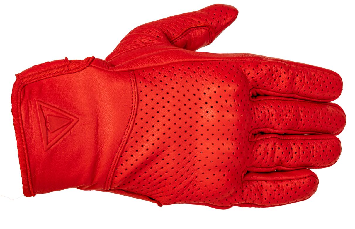 Damen Motorradhandschuh "Verano" rot von RACER